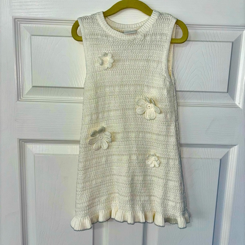 Zara girls crochet dress